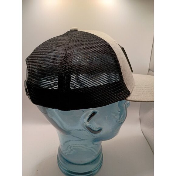 Snap-On Alaska Leather Patch Trucker Hat Adjustable Snapback Cap - Picture 5 of 8